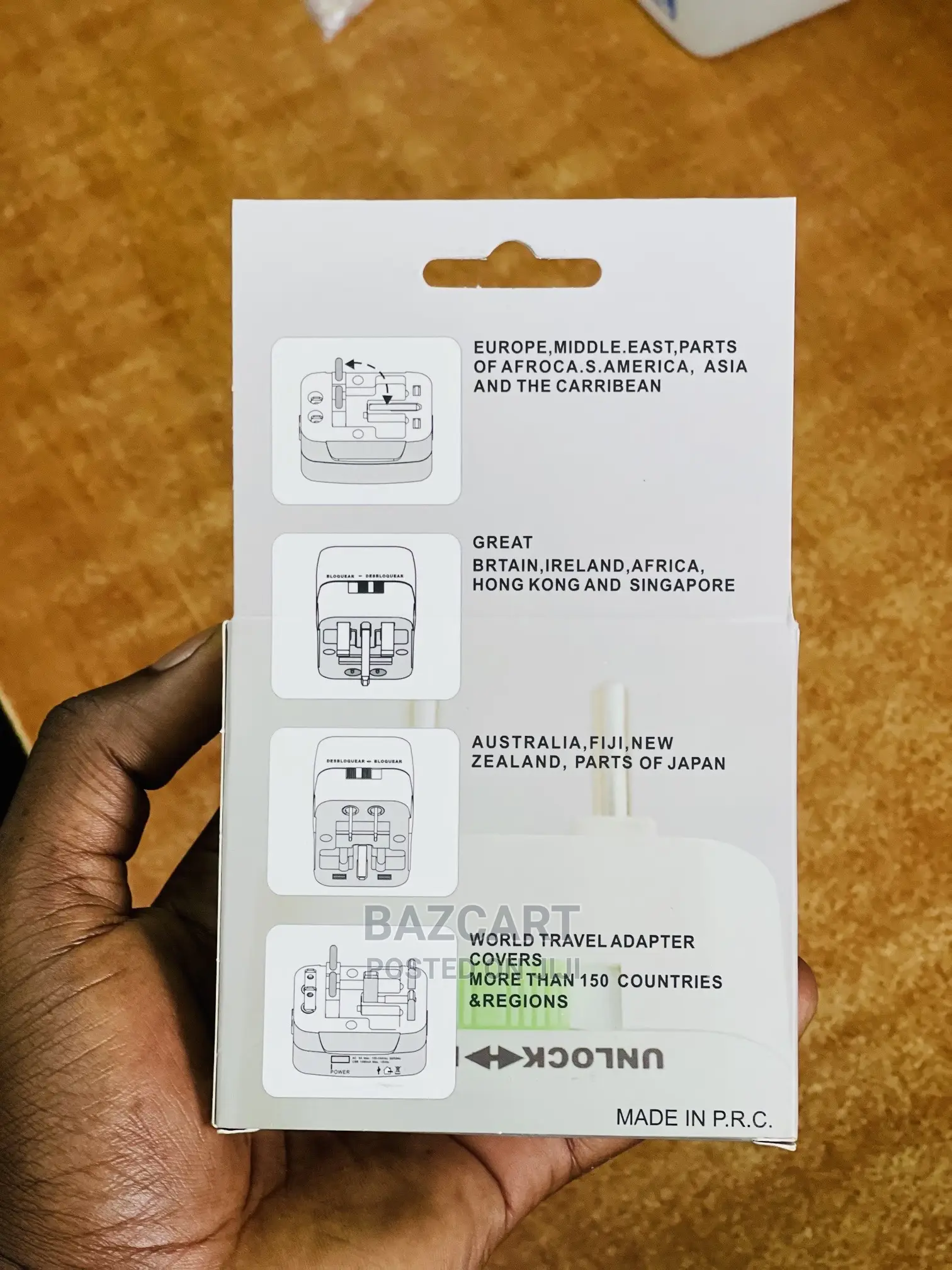 Universal Travel Socket Adapter With Usb Charging Port