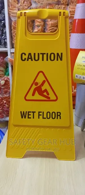 Wet Floor Caution Sign