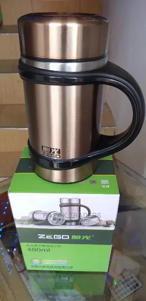 Stainless Steel Hot Cold Travel Mug Vacuum Cup, 480ml,