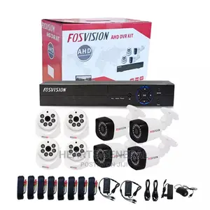 Full CCTV Camera 8 Channel Kit for Home and Office.