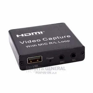 Original USB 3.0 Video Capture Card With Mic R/L Loop