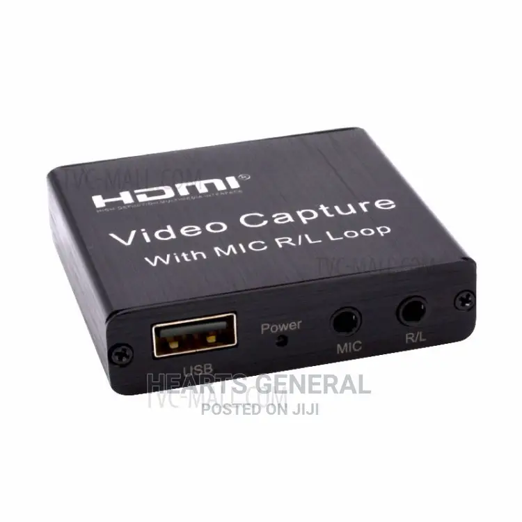 Original USB 3.0 Video Capture Card With Mic R/L Loop