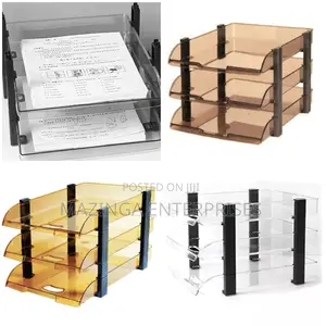 Omega Executive File and Document Tray/Rack (3tier)