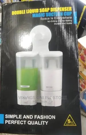 Manual Double Liquid Soap Dispenser