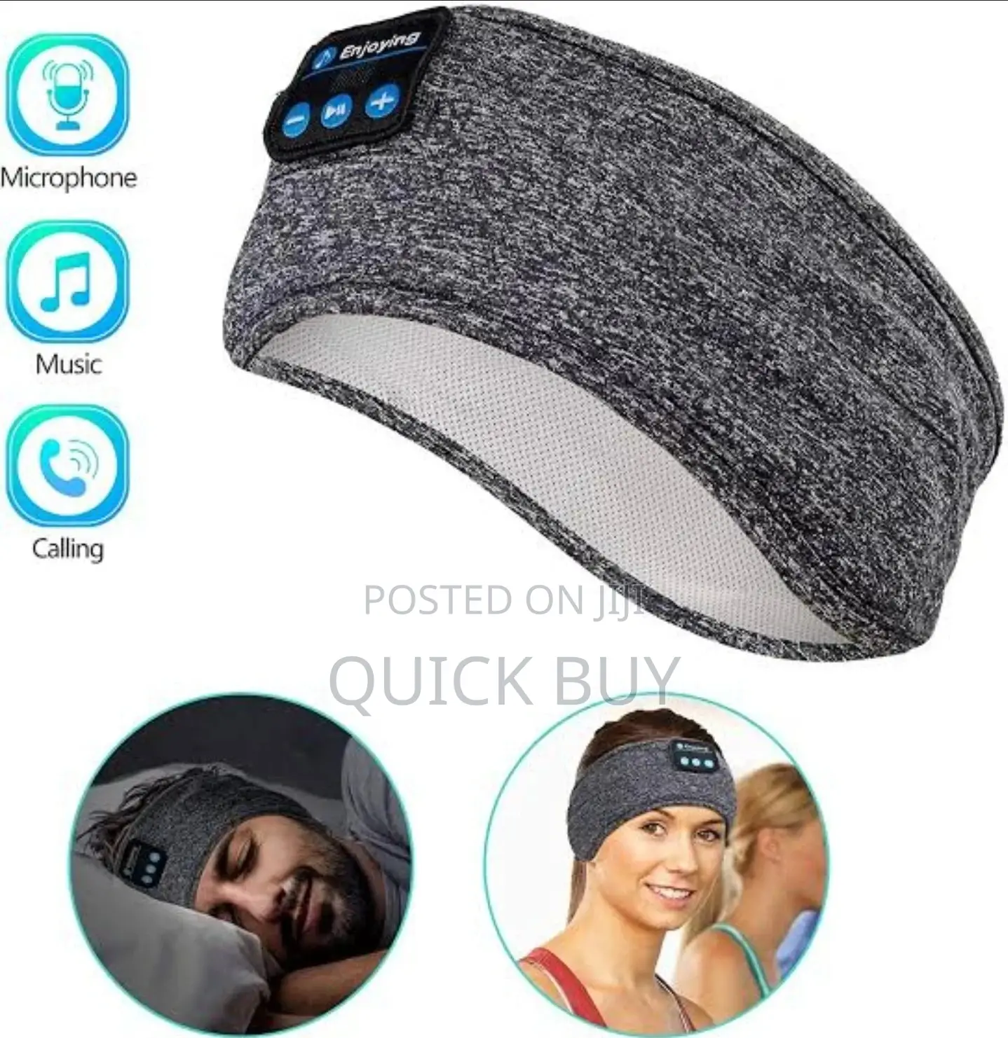 Wireless Bluetooth Headband