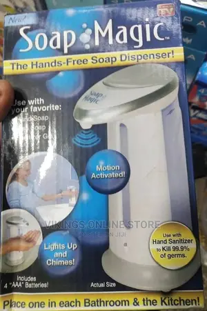 Automatic Hands Free Soap Dispenser.