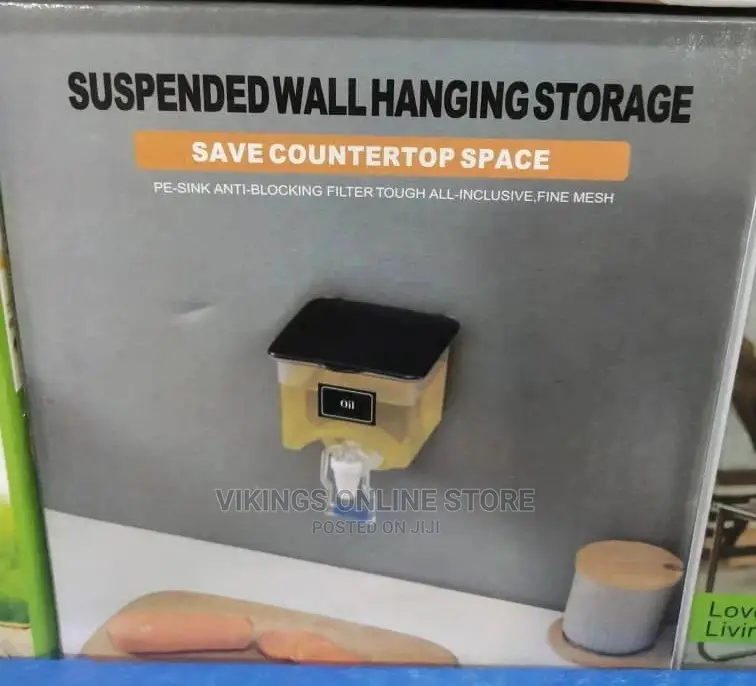 Wall Mounted Oil Dispenser.