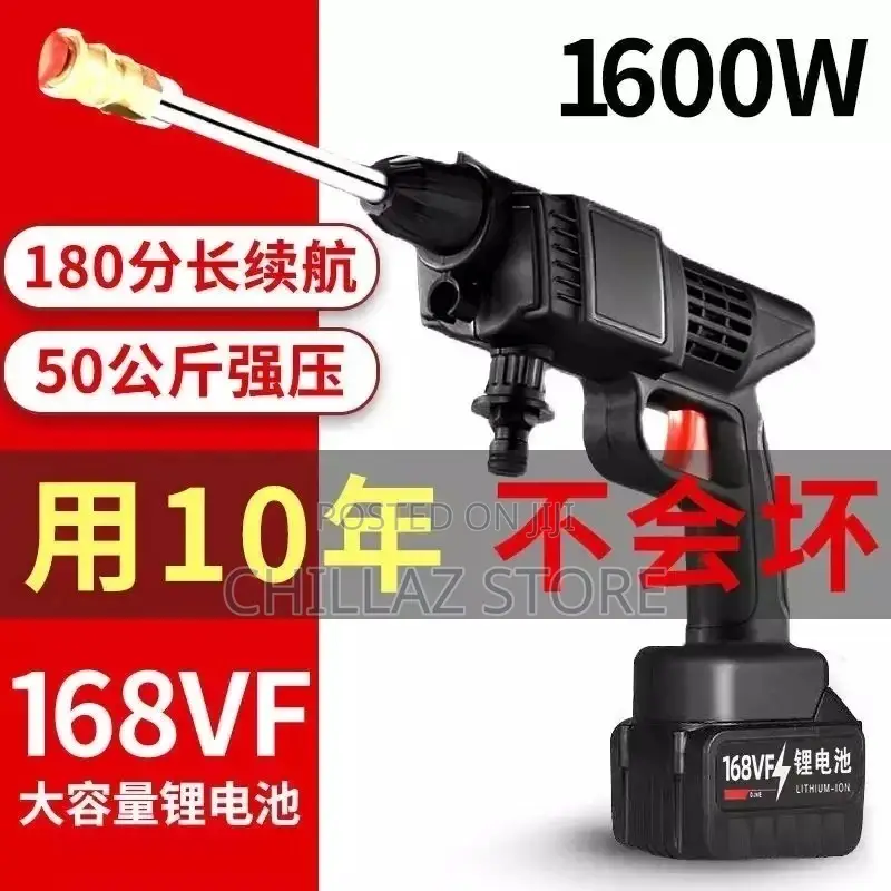 Wireless Highpressure Carwasher