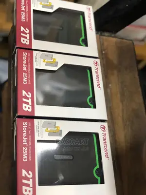 2tb Transcend Portable Backup Harddrive