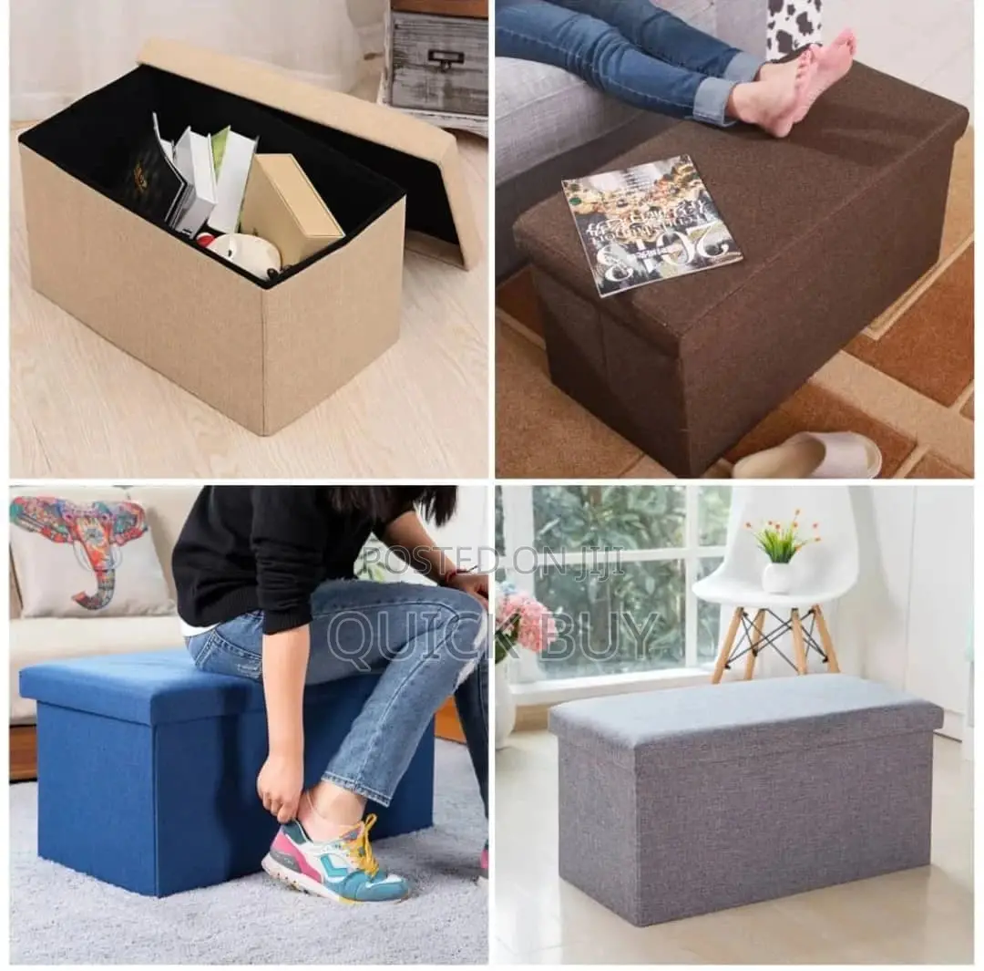 Foldable Storage Box/Ottomans