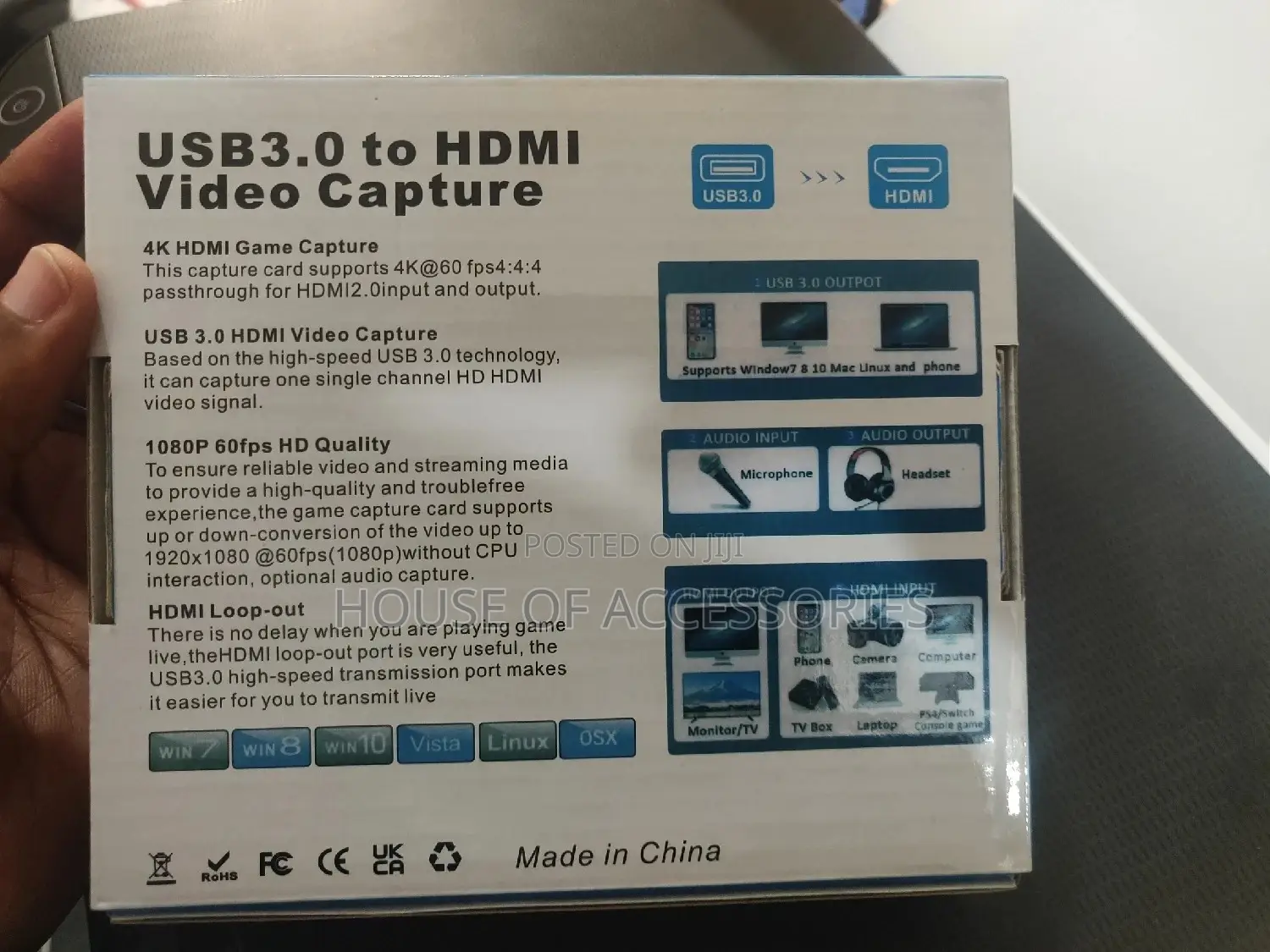 Hdmi Capture Card 3.0