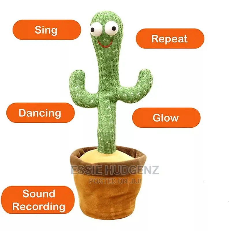 Talking Dancing Cactus Toy