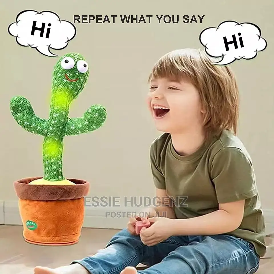Talking Dancing Cactus Toy