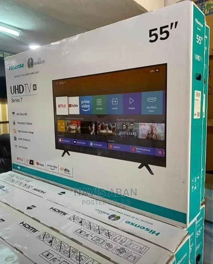 Hisence 55 Inch Smart Tv Uhd