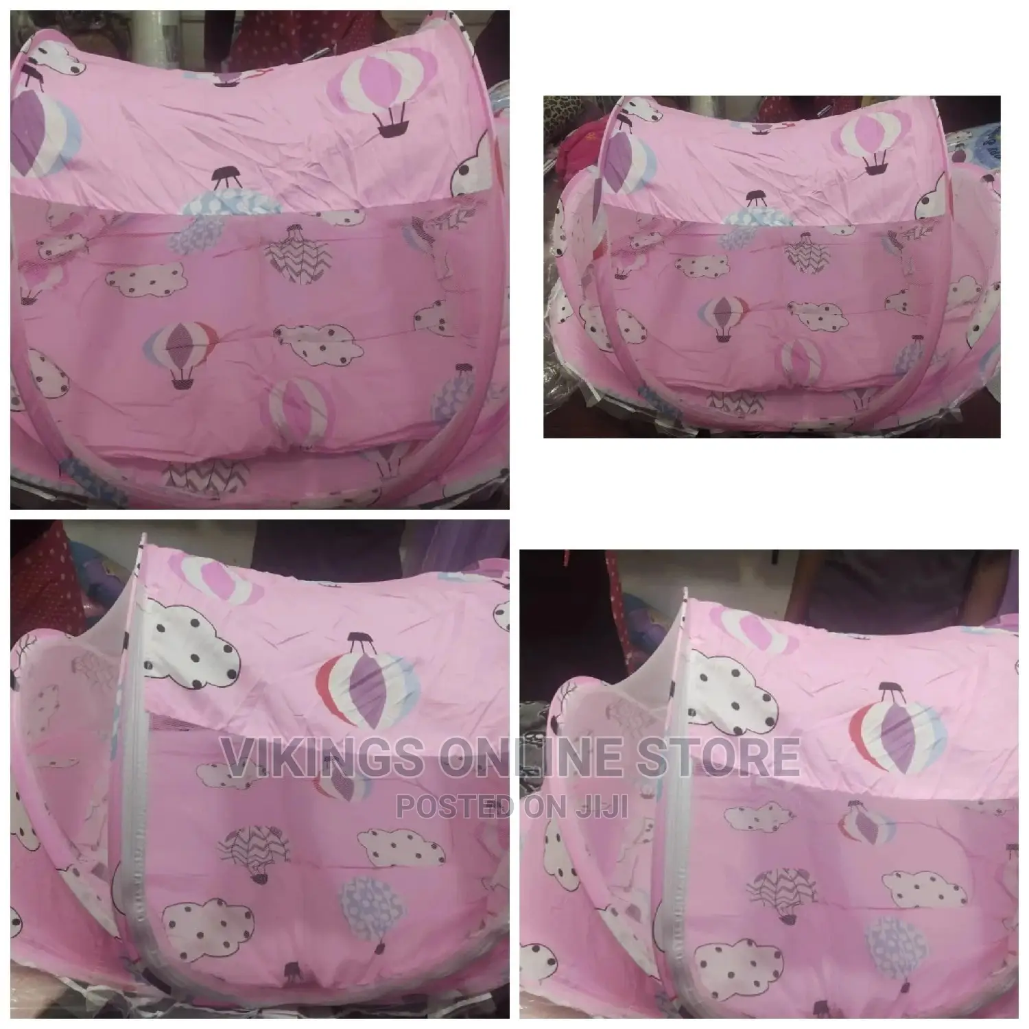 Baby Bed With Foldable Net
