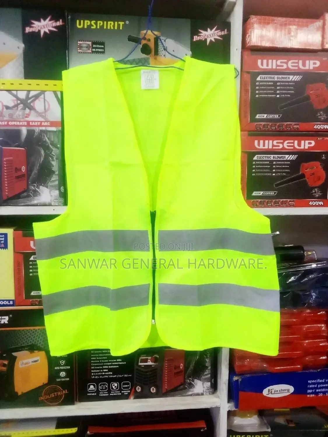 Zip Reflector Jackets.