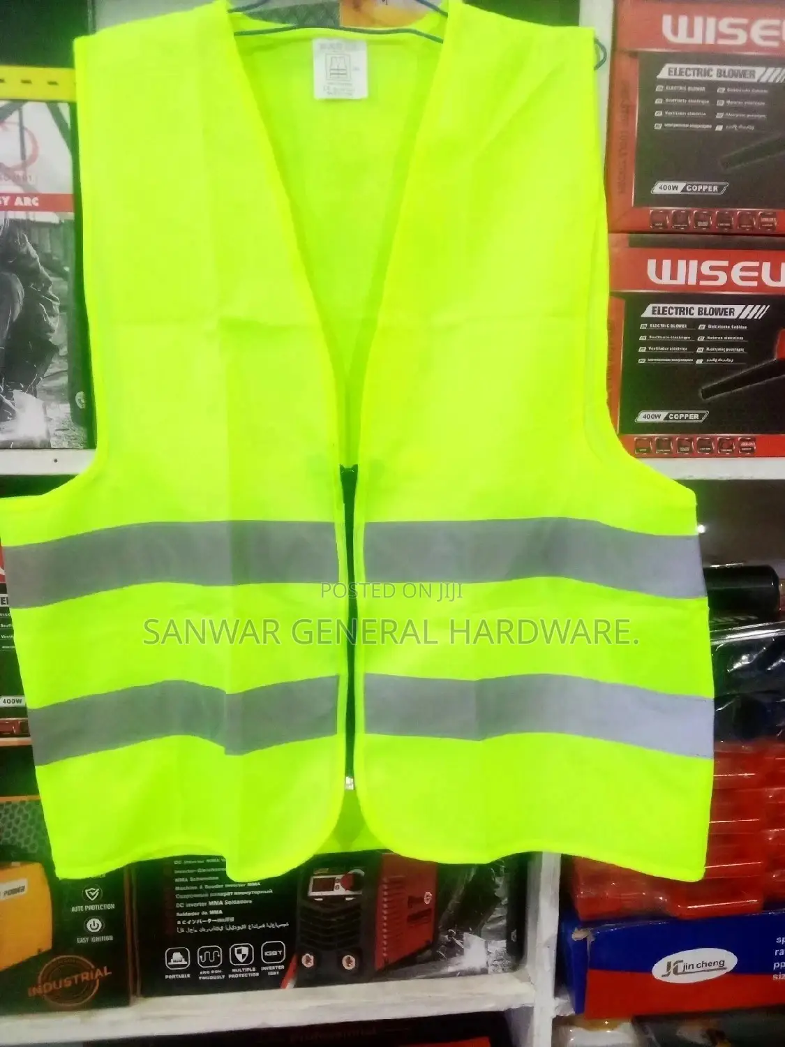 Zip Reflector Jackets.