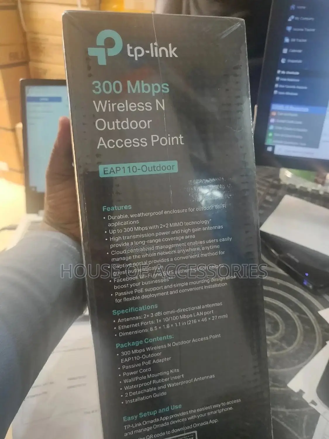 Tplink Outdoor Access Point Eap110 Antenna