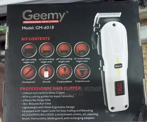 Geemy Professional Hair Clipper.