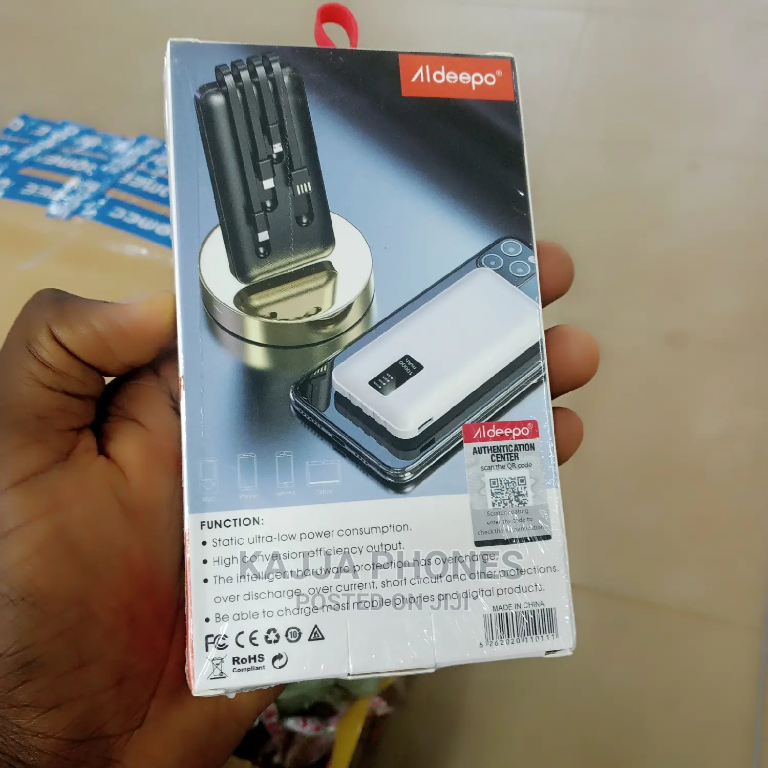 Aldeepo Power Bank 1000mah