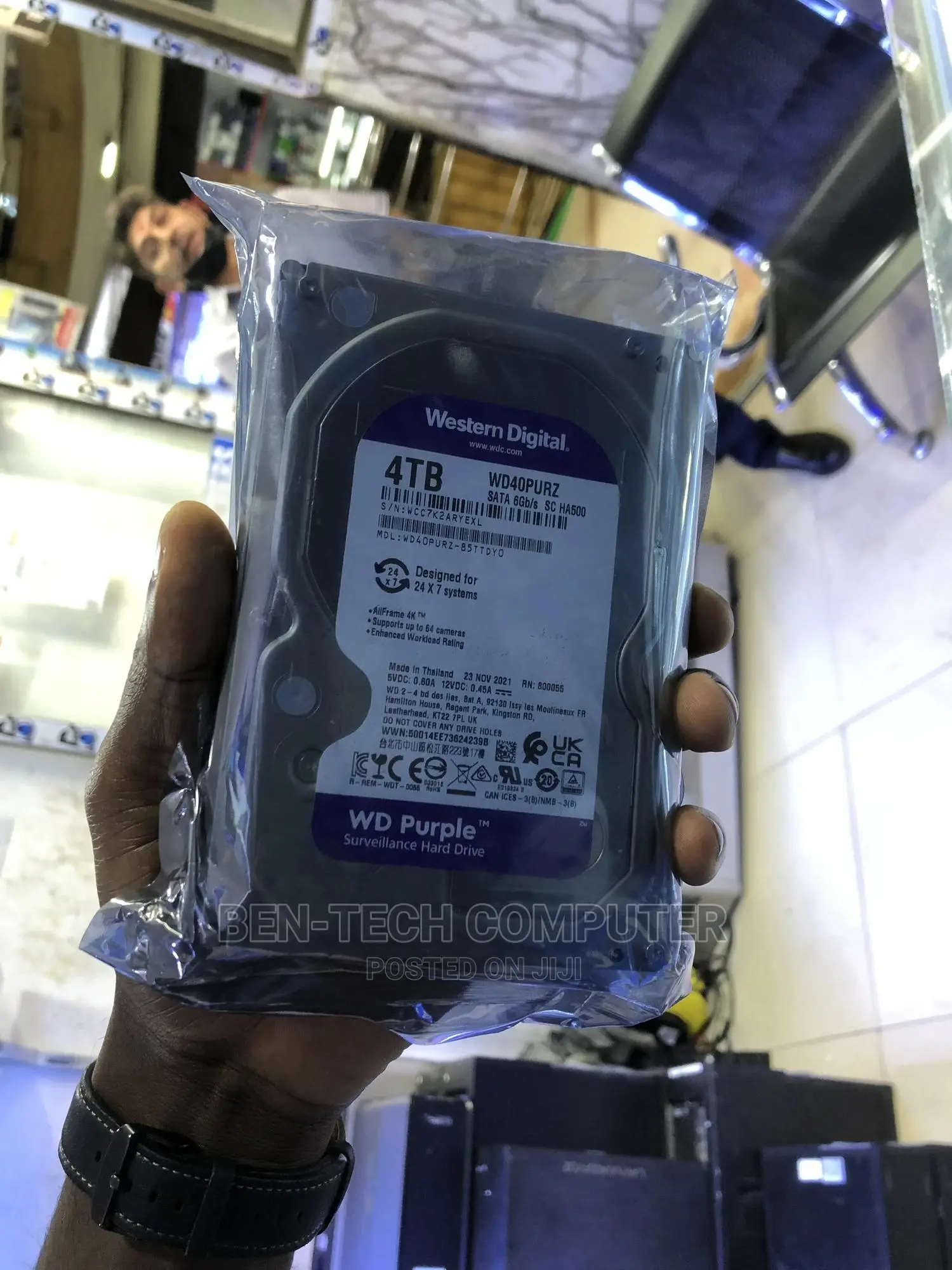 Surveillance Hard Disks