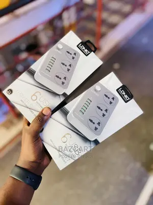 Ldnio 3 Way 6 Usb Port Anti-Static Power Socket