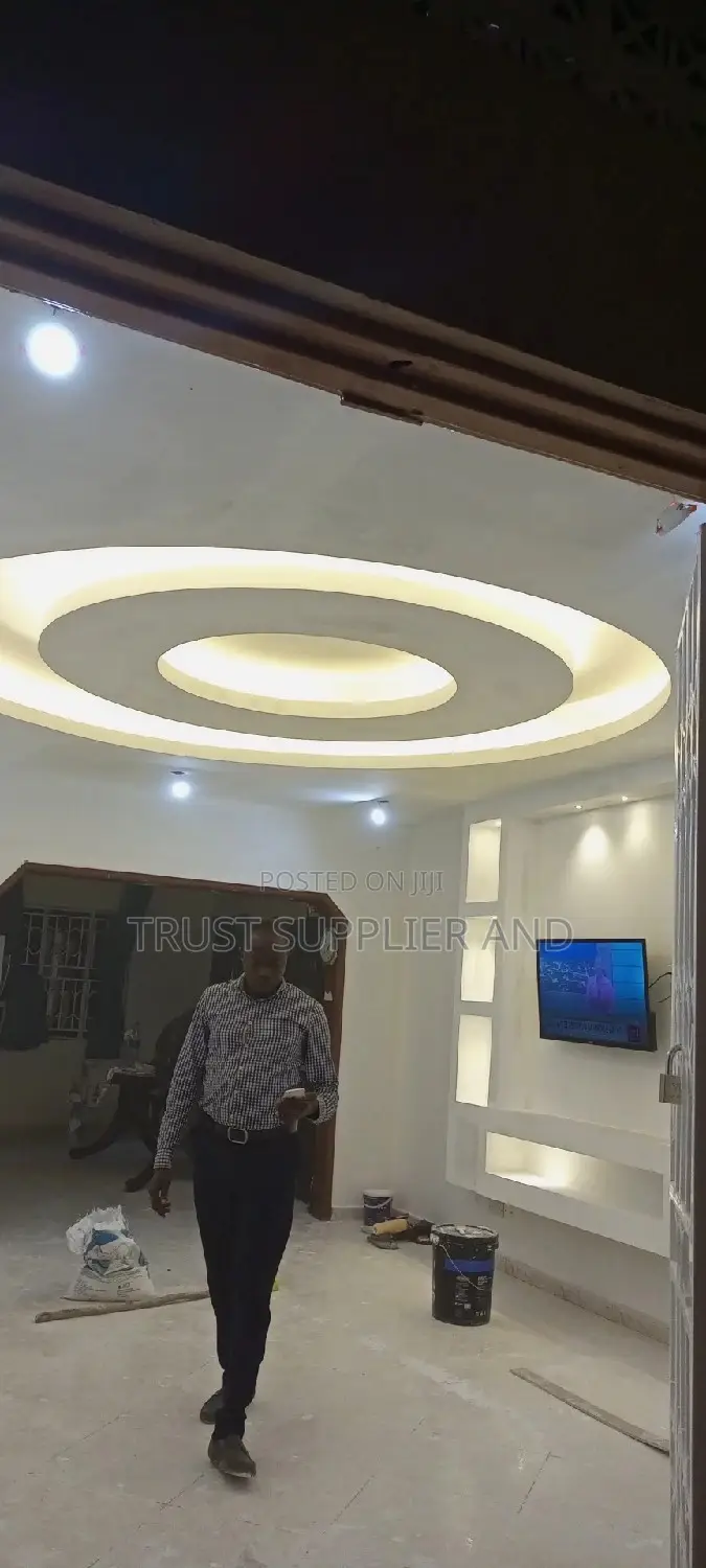 Gypsum Ceiling Design Circle
