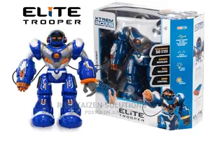 XTREME BOTS Elite Trooper Hi-Tech Robot Programmable Toy