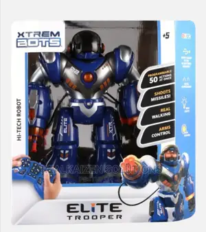 XTREME BOTS Elite Trooper Hi-Tech Robot Programmable Toy