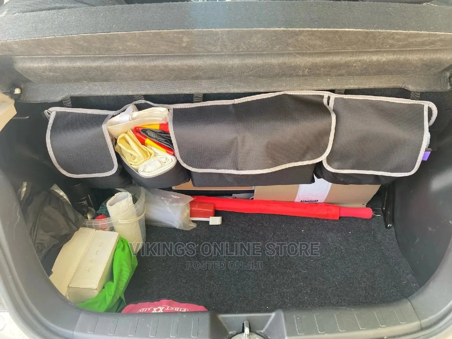 Adjustable Car Trunk Hanging Organizer.