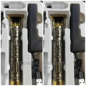 T Blade Rechargeable Golden Hair Clipper.