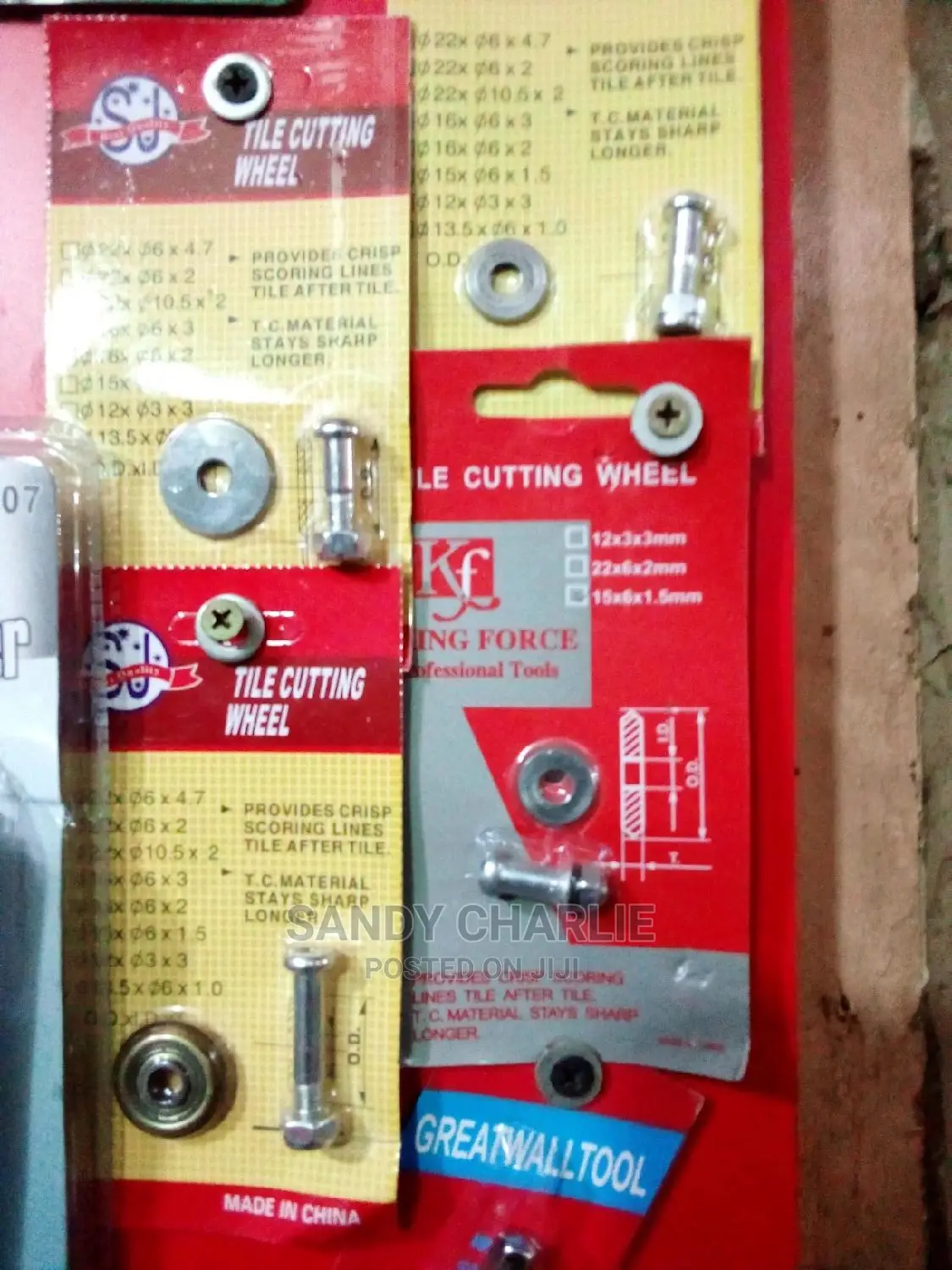 Tile Cutters and Tile Blades