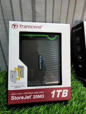 Genuine 1tb Transcend External Hard Drive