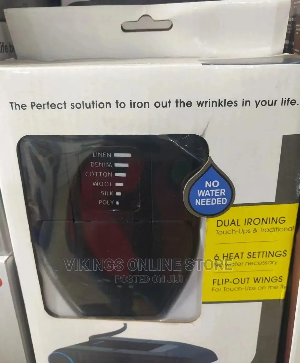 Durable Travel Iron.