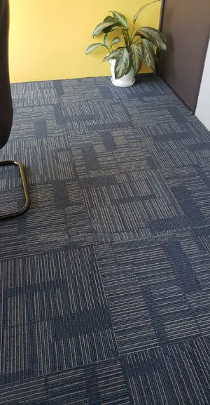 PVC Tile Carpters Woolen Tile Floor Carpets