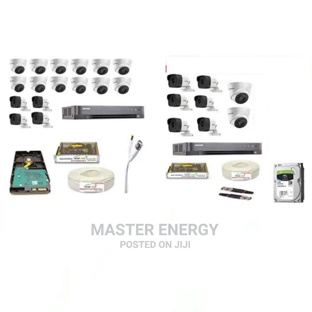 24 Channel 5mp CCTV Cameras Hikvision