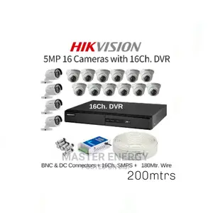 16 Channel 5mp CCTV Cameras Hikvision