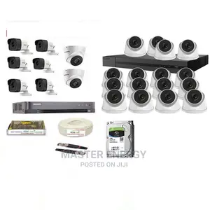 24 Channel 2mp CCTV Cameras Hikvision Full Kit