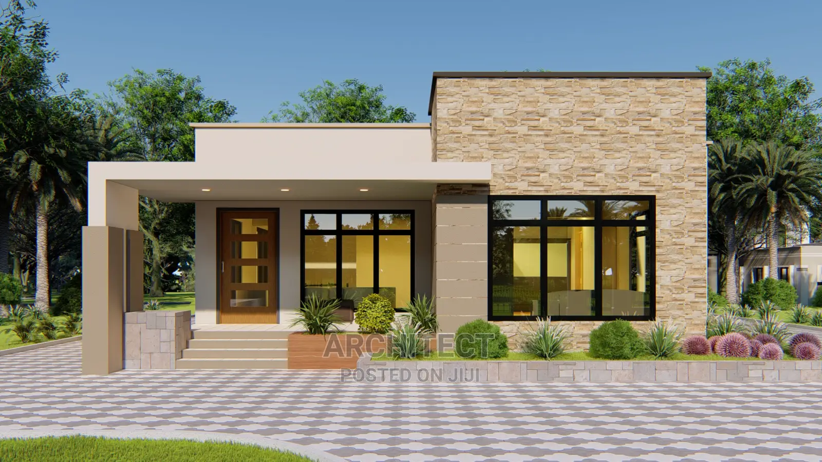 2 Bedroom House Mordern Style