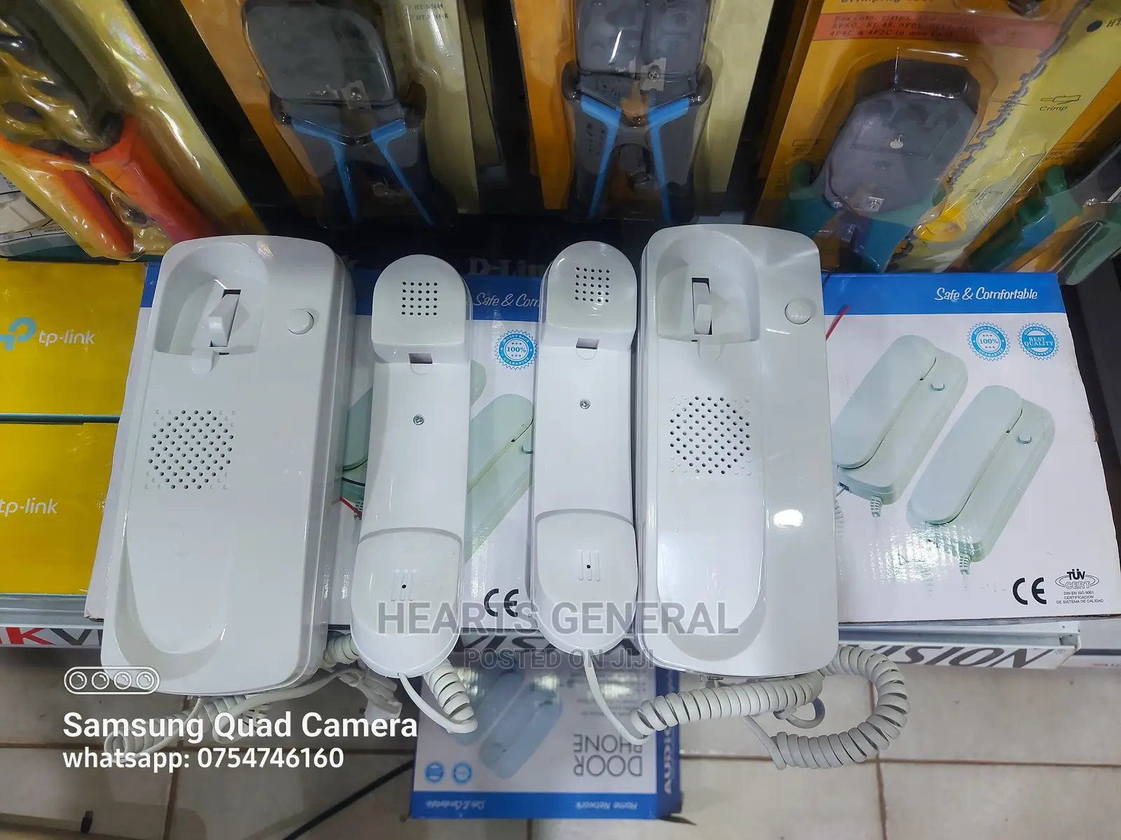 2 Wire Intercom Audio Door Phone