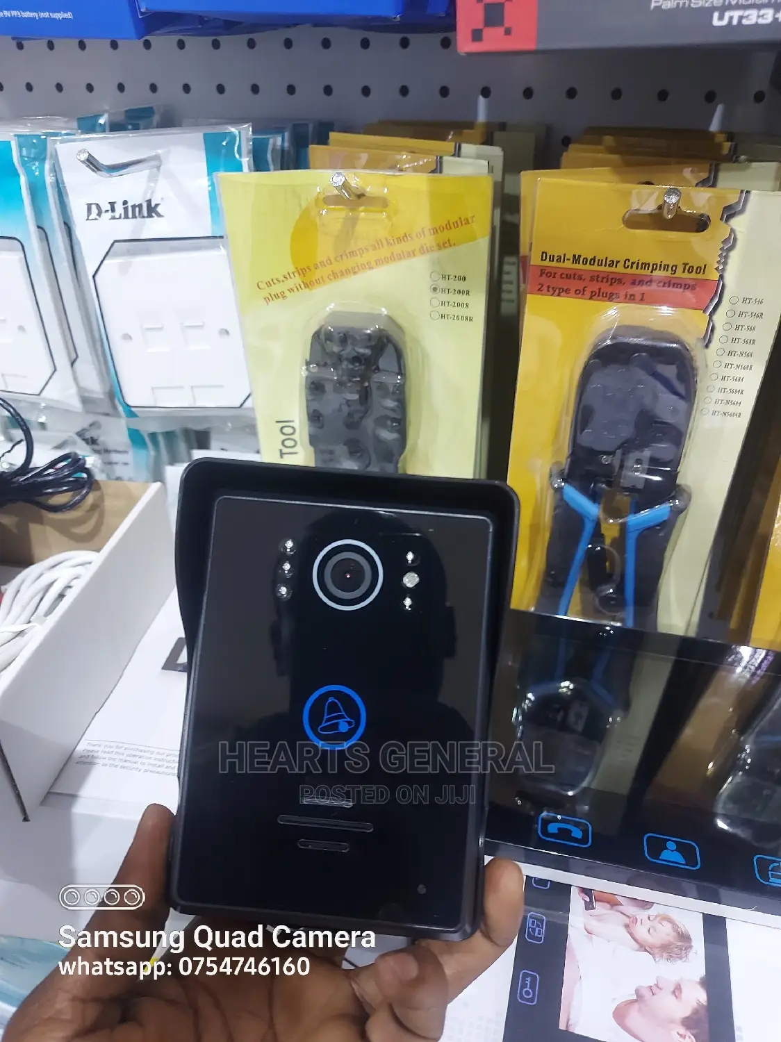 7" Touch Screen Video Door Phone System.