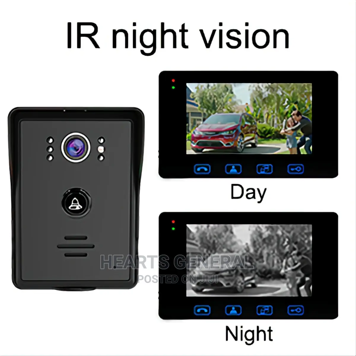 7" Touch Screen Video Door Phone System.