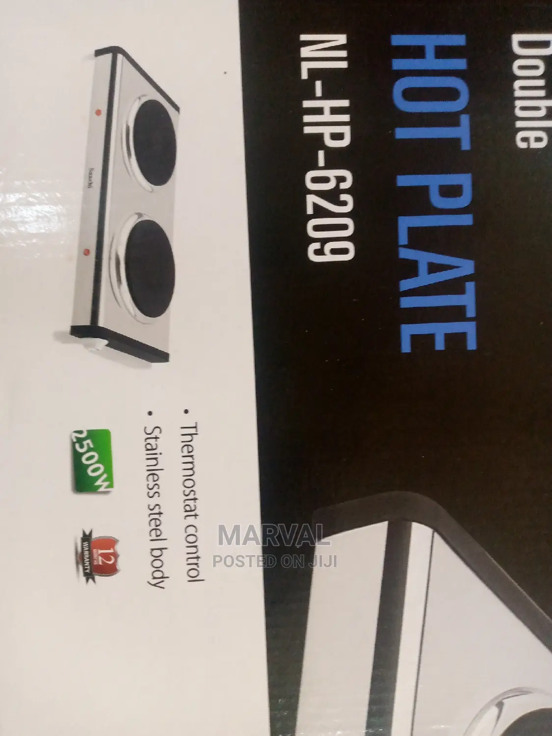 Saachi Double Solid Hot Plate