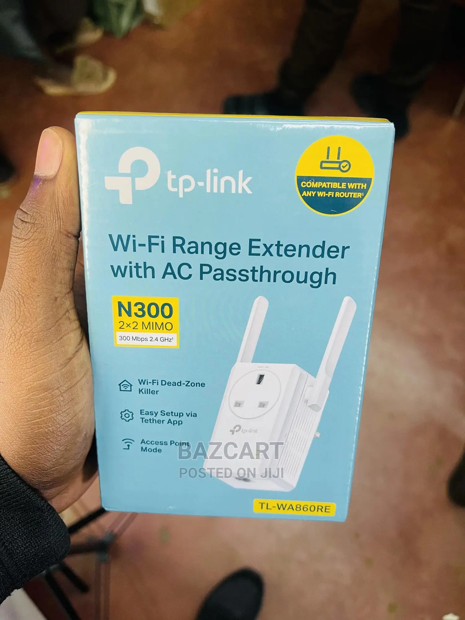 TP-LINK TL-WA860RE IEEE 802.11n 300 Mbps Wireless Range Exte