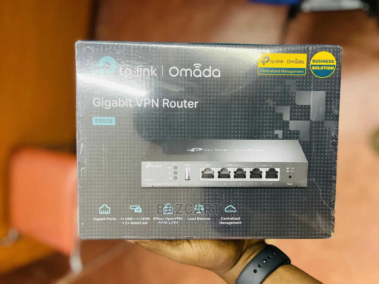 Tp-Link ER605 | Multi-Wan Wired VPN Router | Up to 4 Gigabit