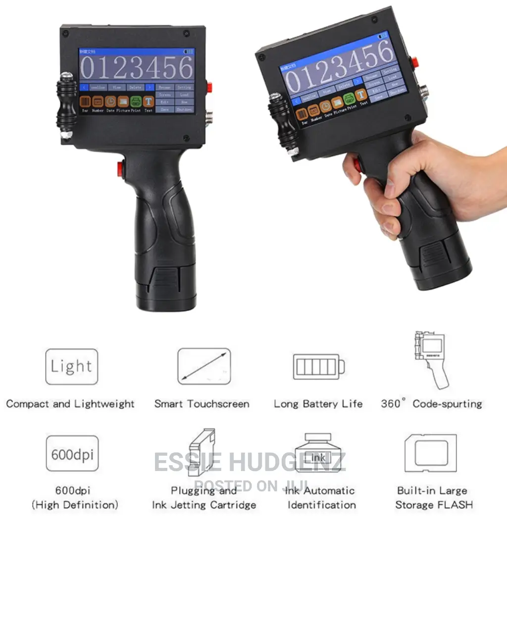 Handheld Inkjet Smart Printer