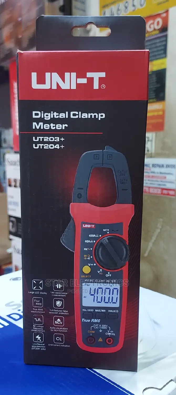 UNI-T AC/DC Digital Clamp Meter UT203