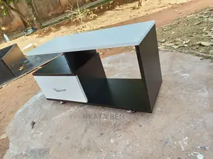 Black and White Tv Stand
