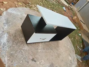 Black and White Tv Stand