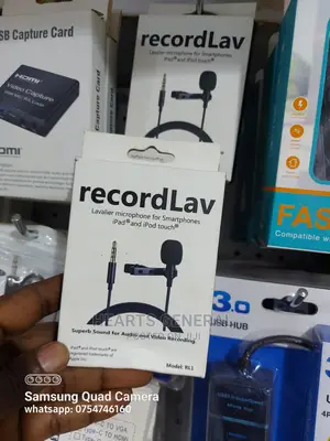 Lavalier Microphone for Smartphones Recordlav RL1